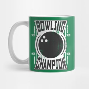 bowling champion Mug